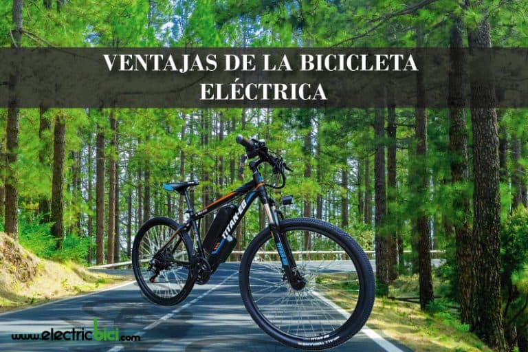 VENTAJAS DE LA BICICLETA ELÉCTRICA