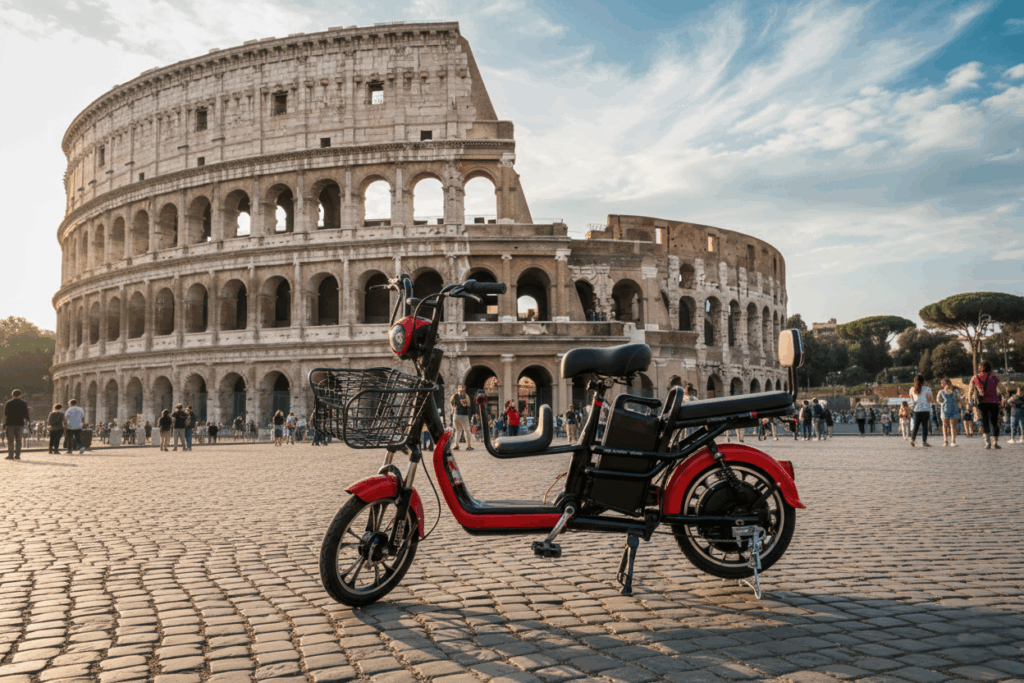 Bicicleta Eléctrica tres Puestos