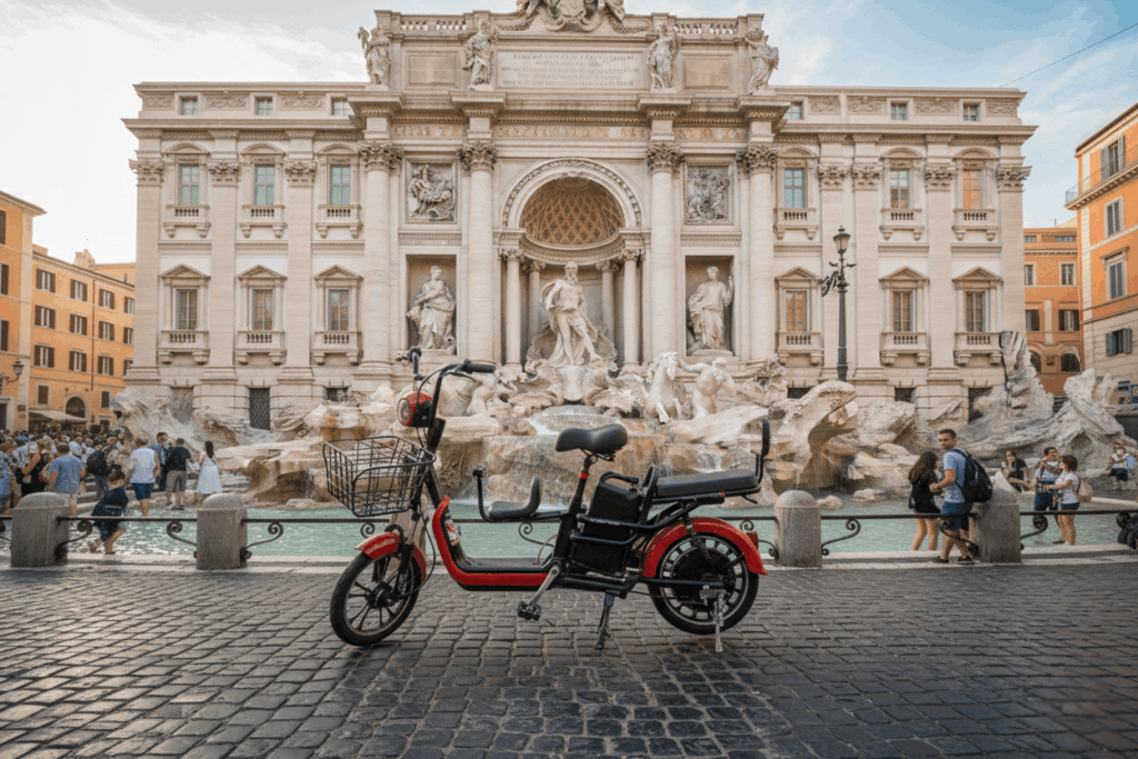 Bicicleta Eléctrica tres Puestos 05