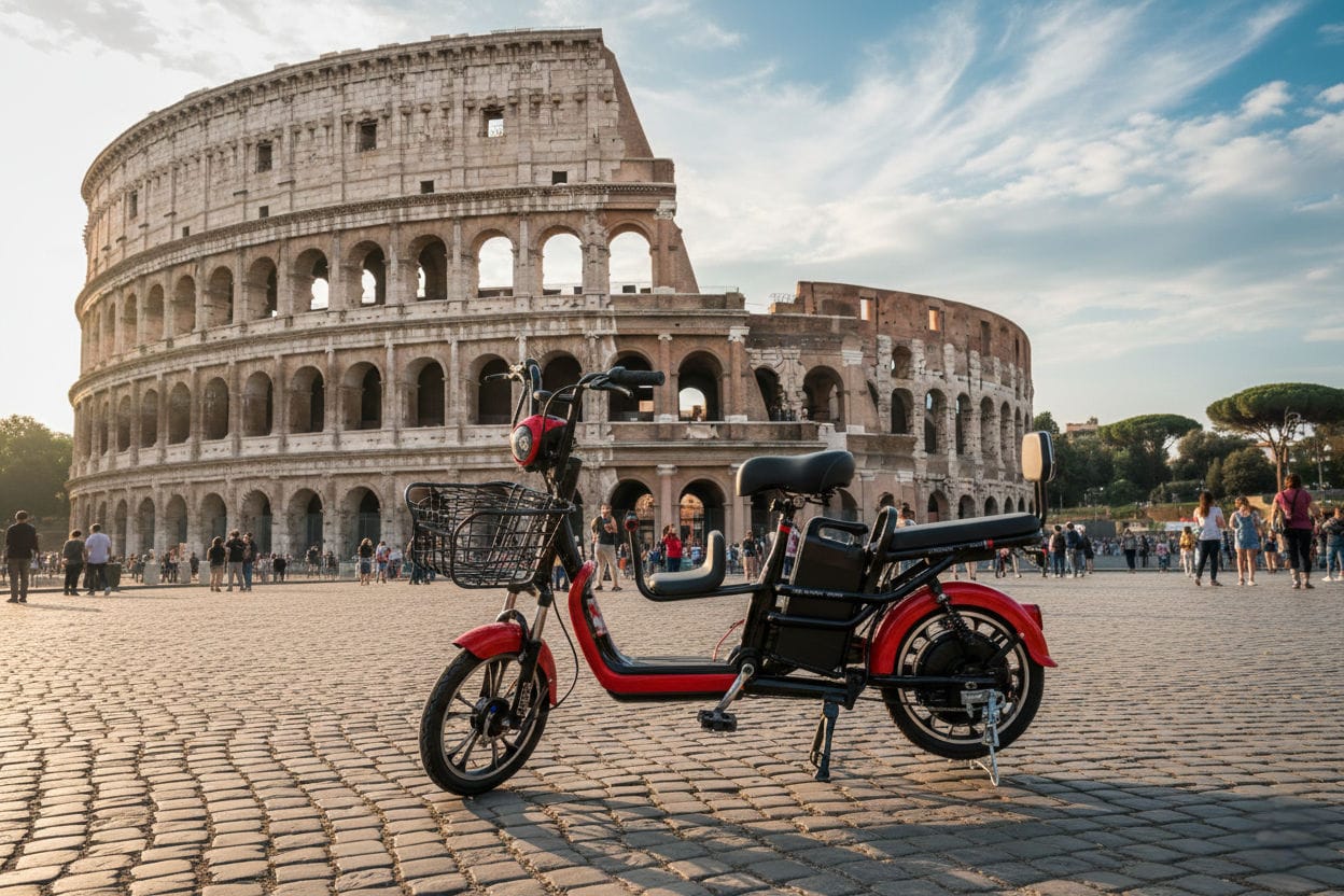 Repuesto 02 Bicicleta Eléctrica tres Puestos
